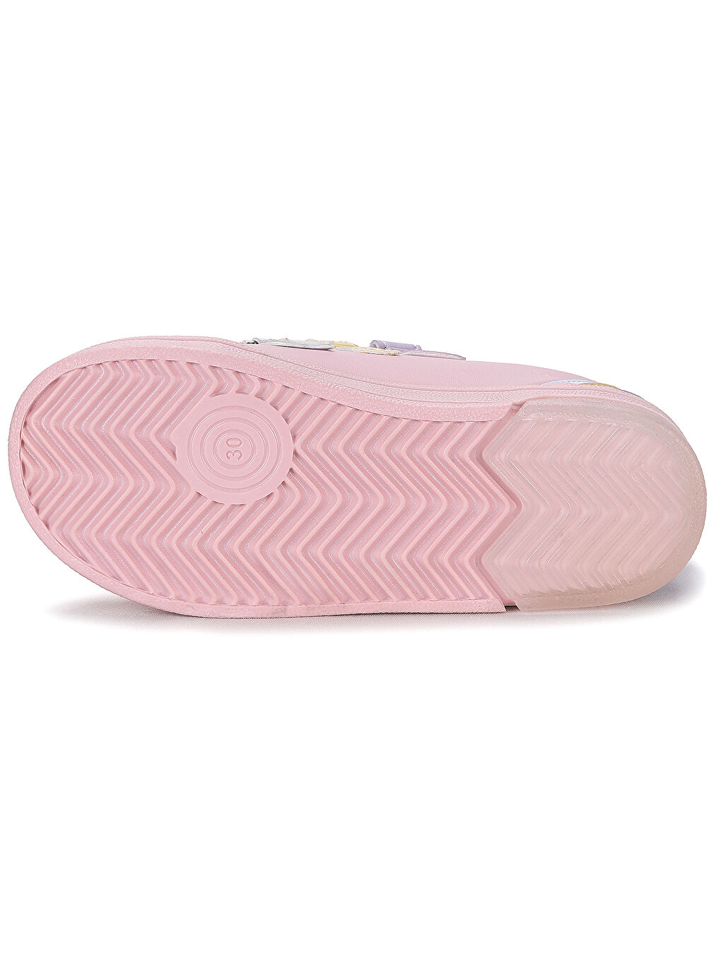 Lila Mami Günlük Cırtlı Işıklı Kız/Erkek Çocuk Spor Ayakkabı-5