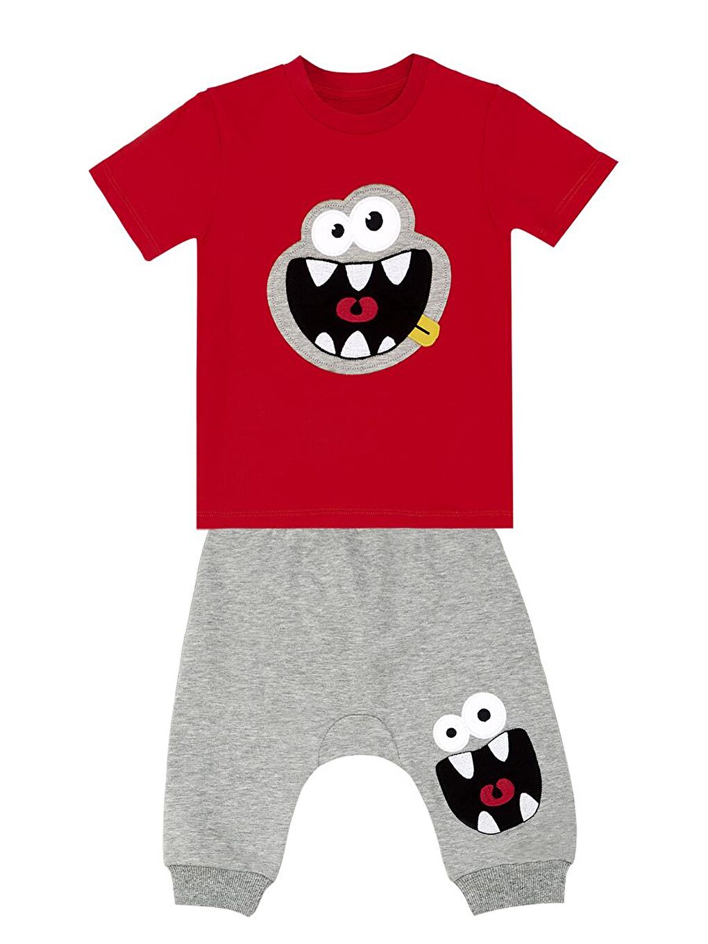 Denokids Karişik Kahkaha Zamanı Baggy Takım - 2