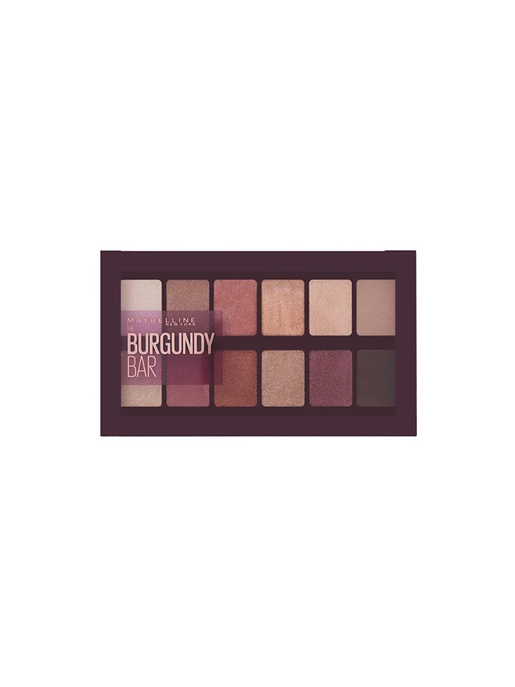 MAYBELLINE NEWYORK Nude The Burgundy Bar Far Paleti - 1