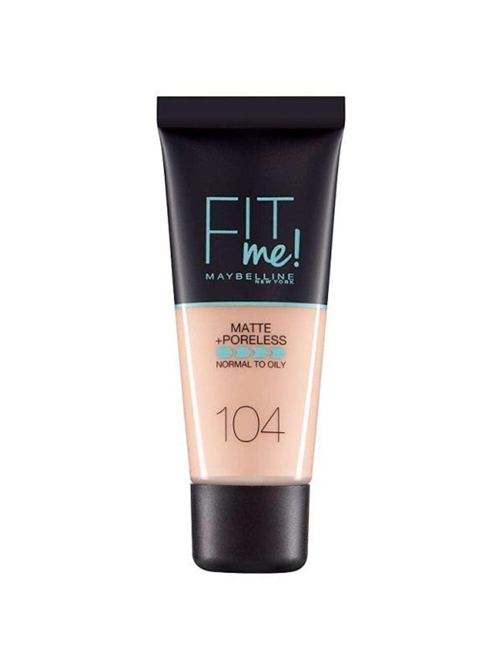 Fit Me Matte+Poreless Fondöten - 104 Soft Ivory