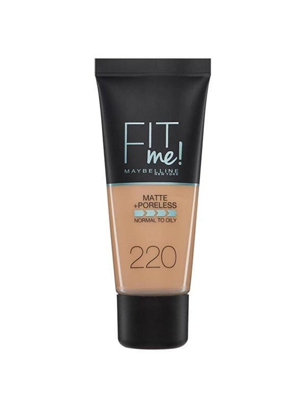 MAYBELLINE NEWYORK Bej Fit Me Matte+Poreless Fondöten - 220 Natural Beige