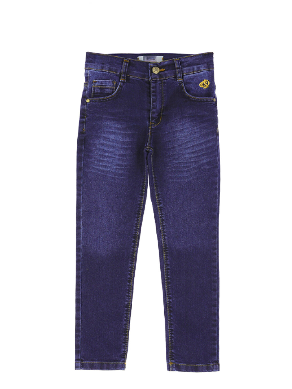 İndigo Erkek Çocuk Elastanlı Esnek Belli Jean Pantolon 13-17 Yaş 12368-1