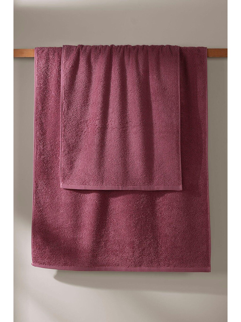 Kahverengi Harmony %100 Pamuk Banyo Havlusu Tarçın 70x140-1