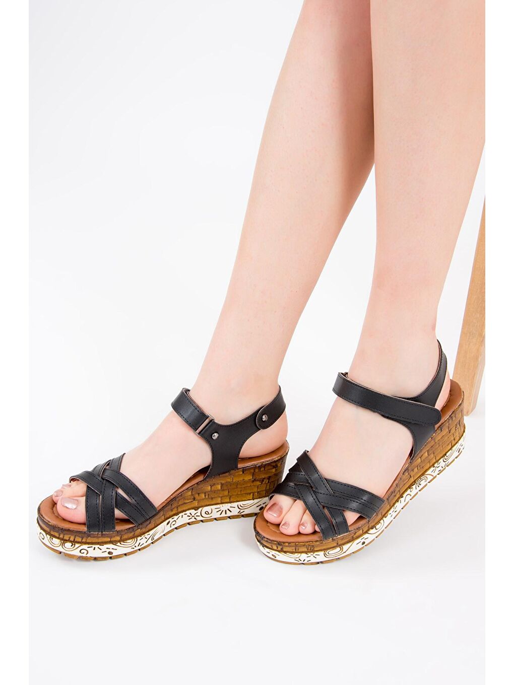 Siyah Kadın Sandalet F288071409