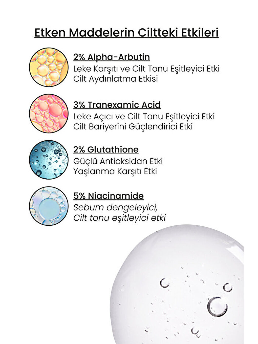 Alpha Arbutin Cilt Serumu | Leke Karşıtı, Cilt Tonu Eşitleyici Ve Bariyer Onarıcı-4