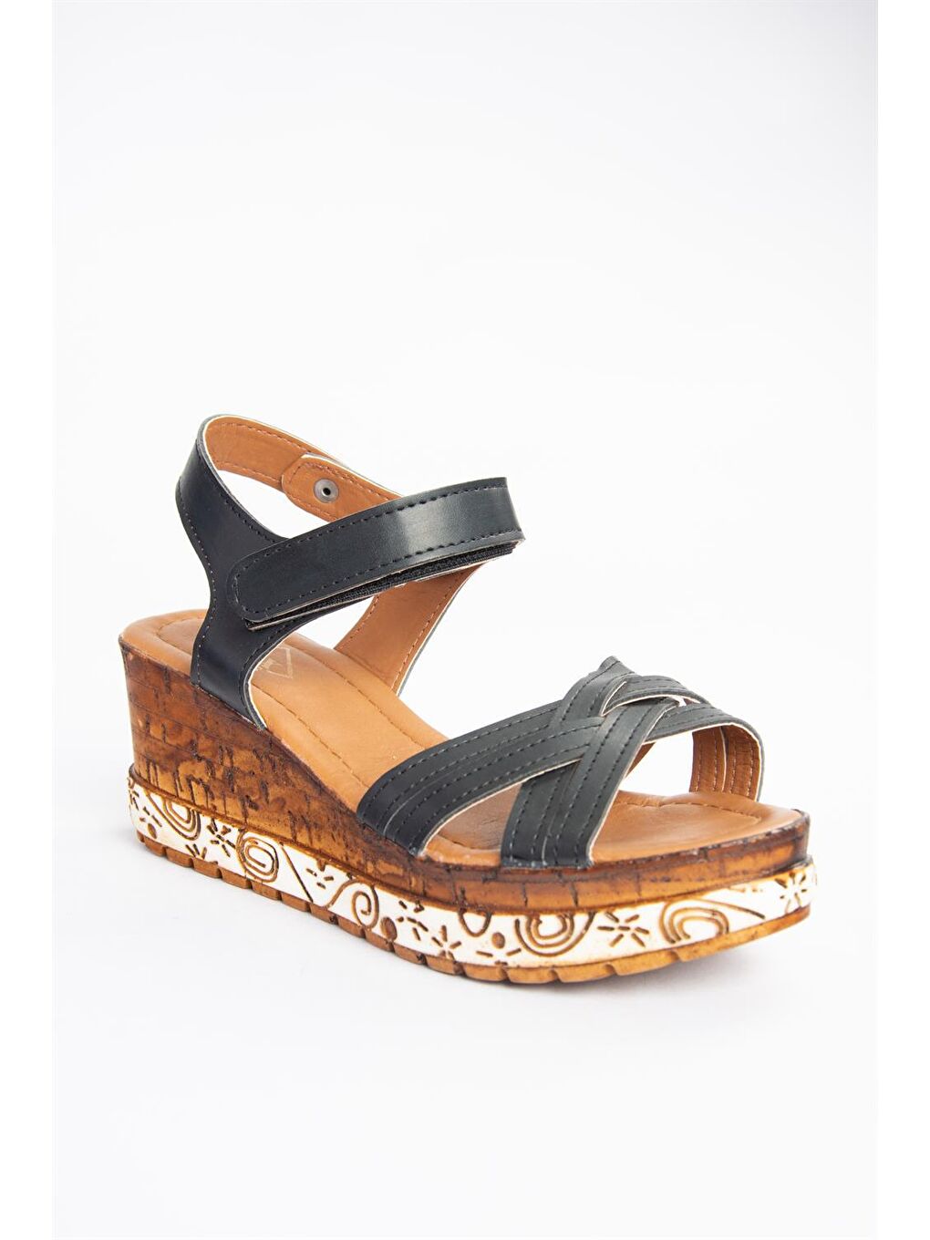 Siyah Kadın Sandalet F288071409-3