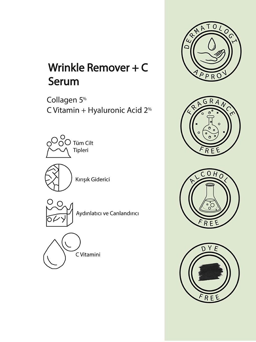 Canlandırıcı & Cilt Tonu Eşitleyici, Yoğun Nemlendirici, C Vitaminli Aydınlatıcı Serum Tüm Ciltler-3