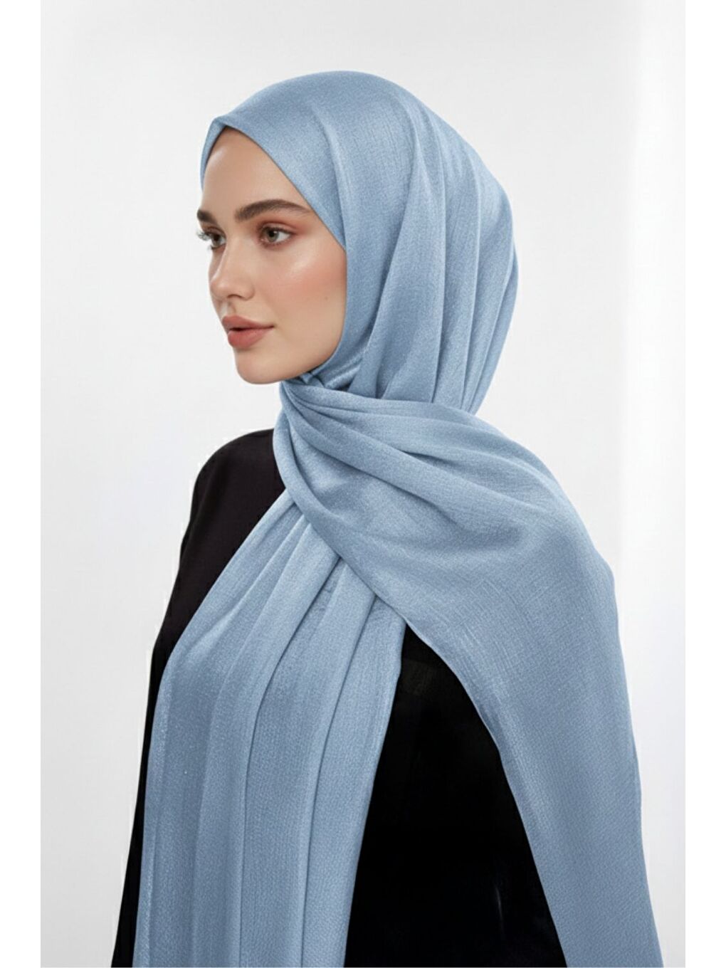 Sim Dokulu Mavi Şal-1