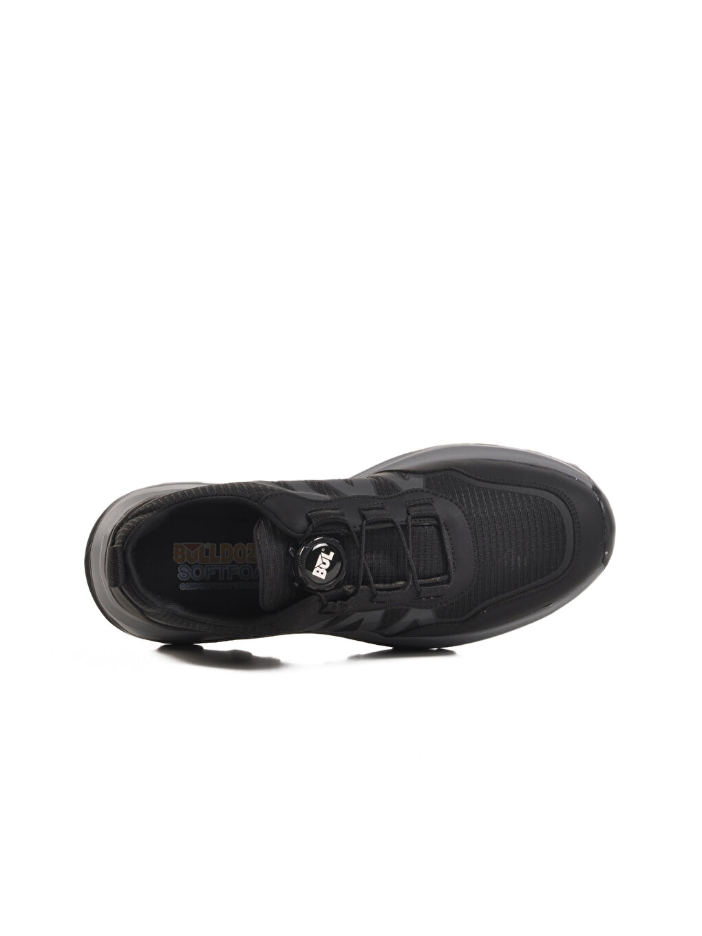 Siyah Memory Foam Misina Bağcıklı Erkek Spor Ayakkabı 250436 M-3