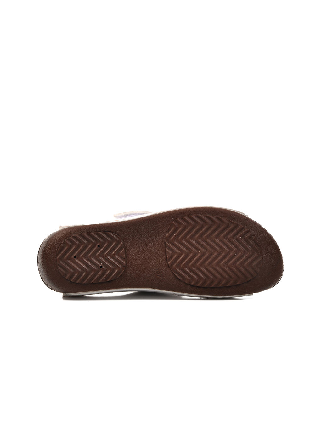 Beyaz Kadın Terlik 08-054 Z DAR KALIP-4