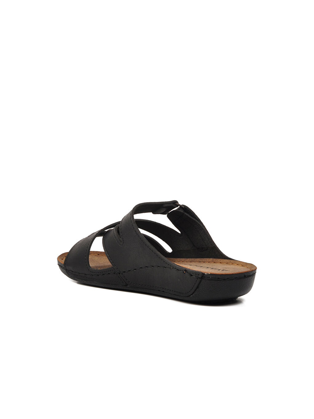 Siyah Kadın Terlik 08-054 Z DAR KALIP-3