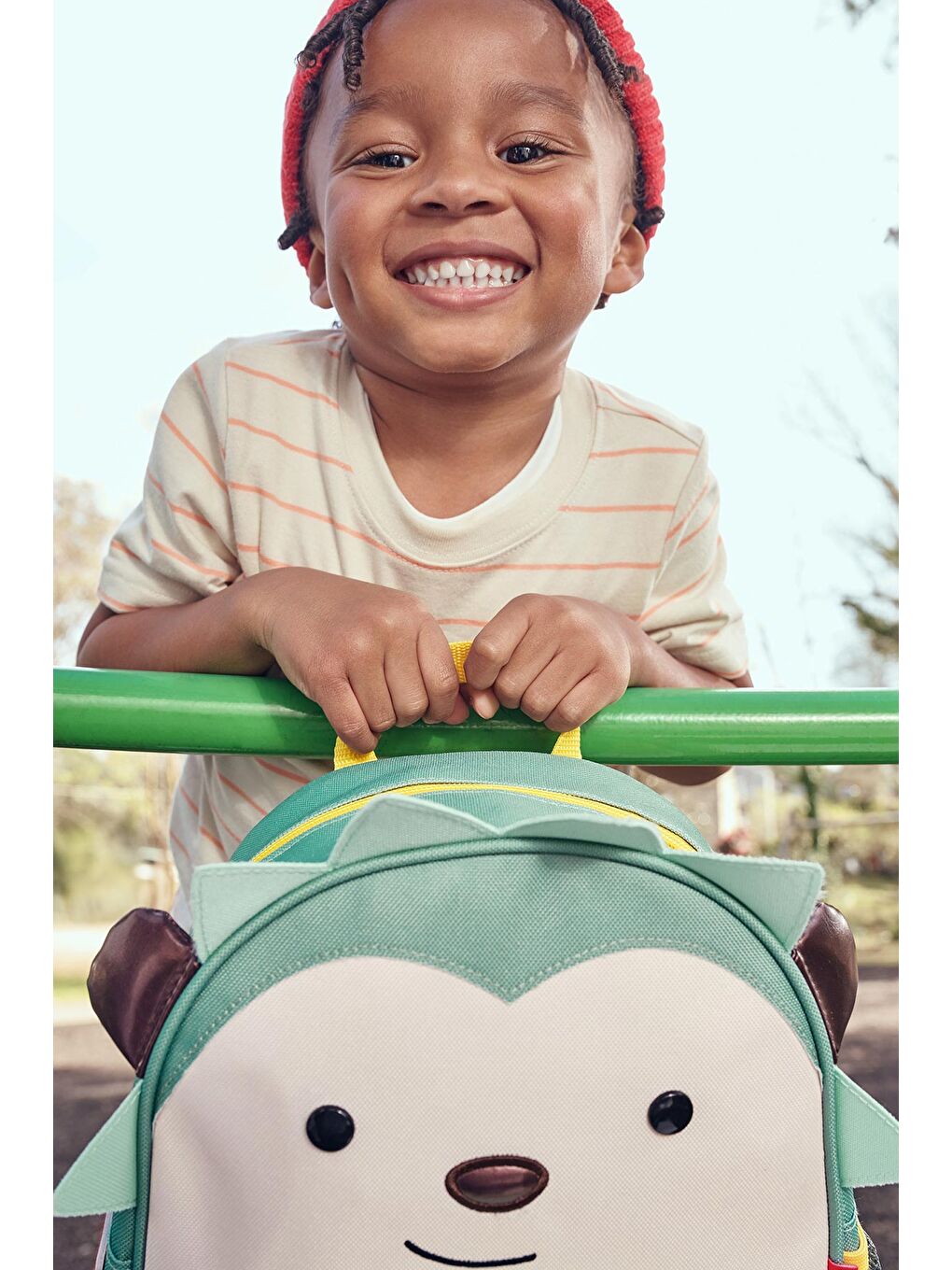 Karışık Zoo Çocuk Küçük Boy Sırt Çantası Kirpi-3