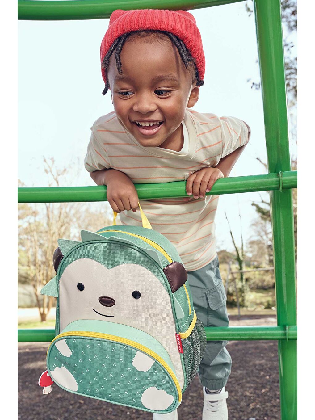 Karışık Zoo Çocuk Küçük Boy Sırt Çantası Kirpi-4