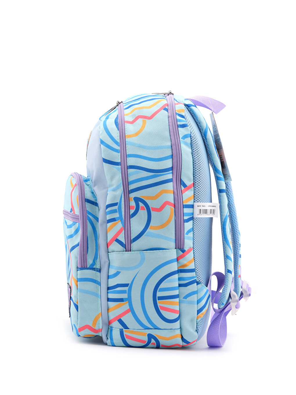 Wave Çok Gözlü Unisex Çocuk İlkokul Çantası-3