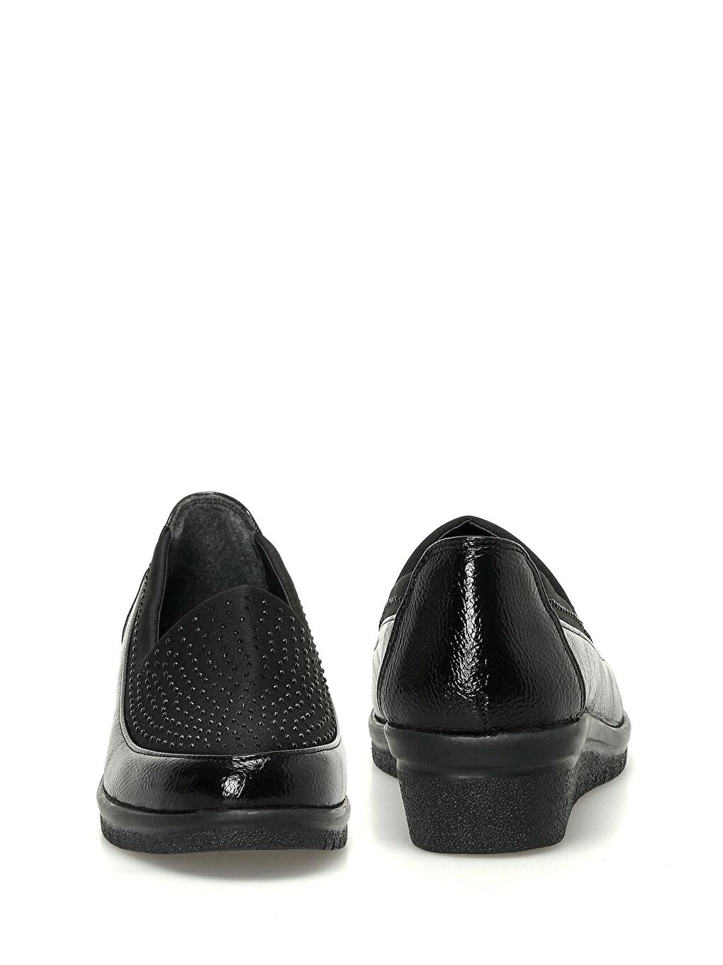 165033.TZ3PR Siyah Kadın Dolgu Ayakkabı-4