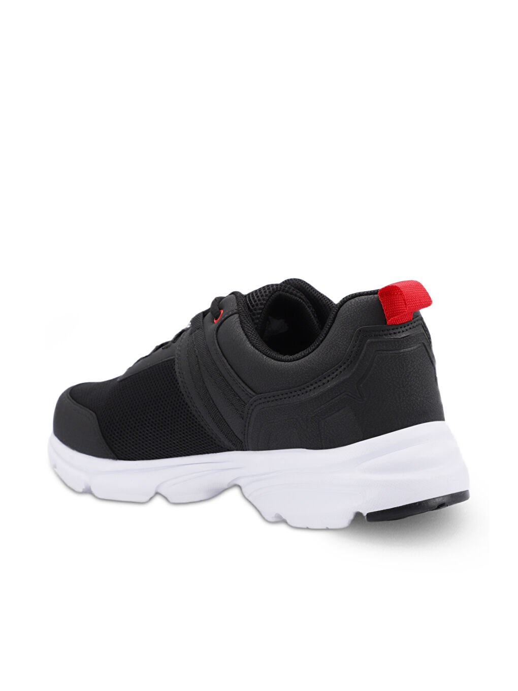 PLANE Büyük Beden Erkek Sneaker Ayakkabı Siyah / Beyaz-2