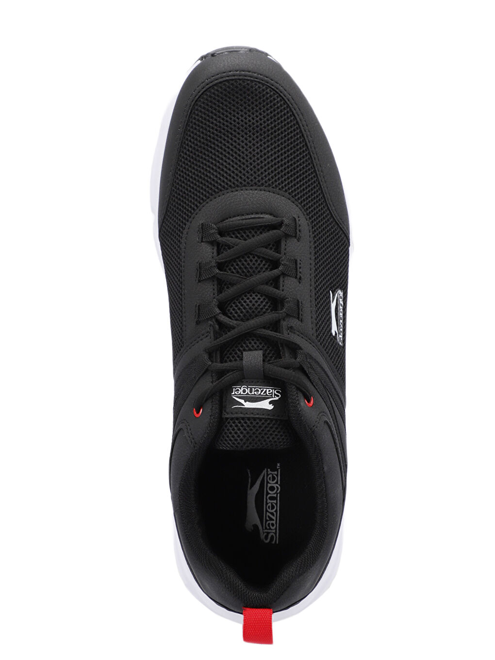 PLANE Büyük Beden Erkek Sneaker Ayakkabı Siyah / Beyaz-4