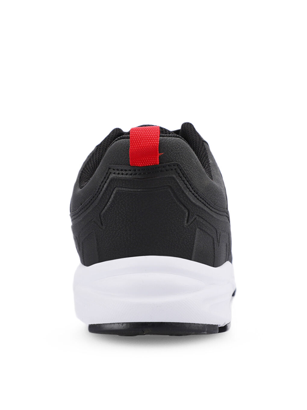 PLANE Büyük Beden Erkek Sneaker Ayakkabı Siyah / Beyaz-5