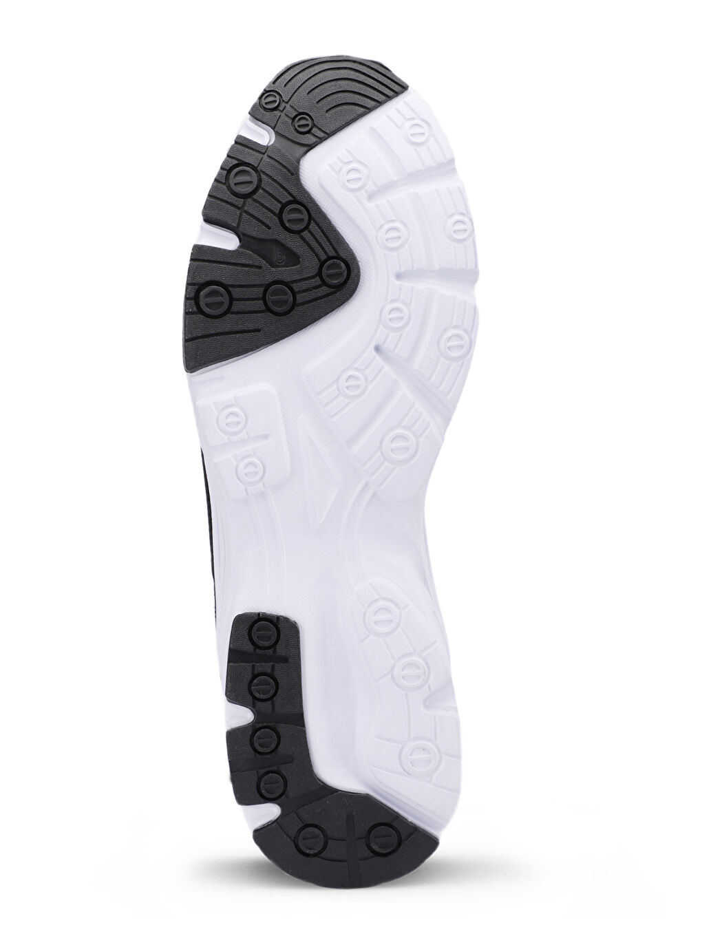 PLANE Büyük Beden Erkek Sneaker Ayakkabı Siyah / Beyaz-6