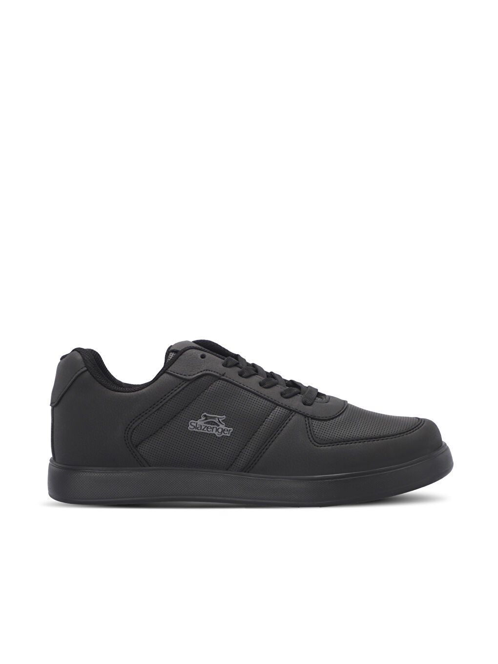 SLAZENGER POINT NEW I Erkek Sneaker Ayakkabı Siyah Nubuk