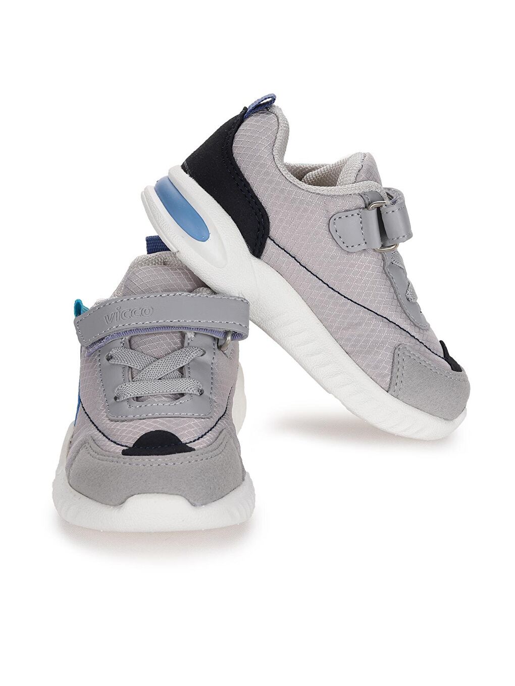 Gri Tino Cırtlı Kız/Erkek Çocuk Spor Ayakkabı 346.21K.176-1