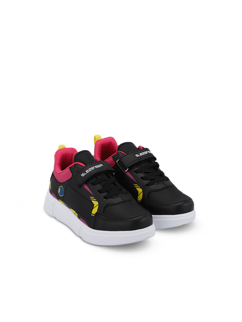 KEPA KTN Kız Çocuk Sneaker Ayakkabı Siyah / Fuşya-1