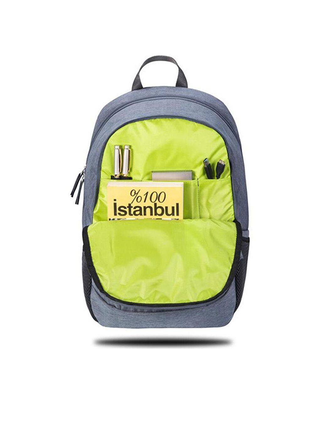 Gri WTXPro Su Geçirmez 15.6 Laptop Sırt Çantası-1