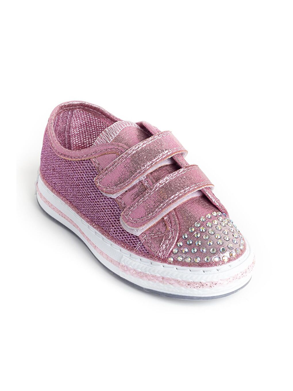 Kız Çocuk Pembe Ortopedik Destekli Spor Ayakkabı-1