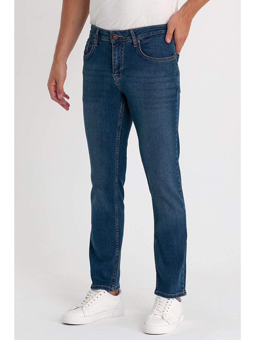 Rodi Koyu Petrol Erkek Jean Pantolon Slimfit Arjen 643 - 2