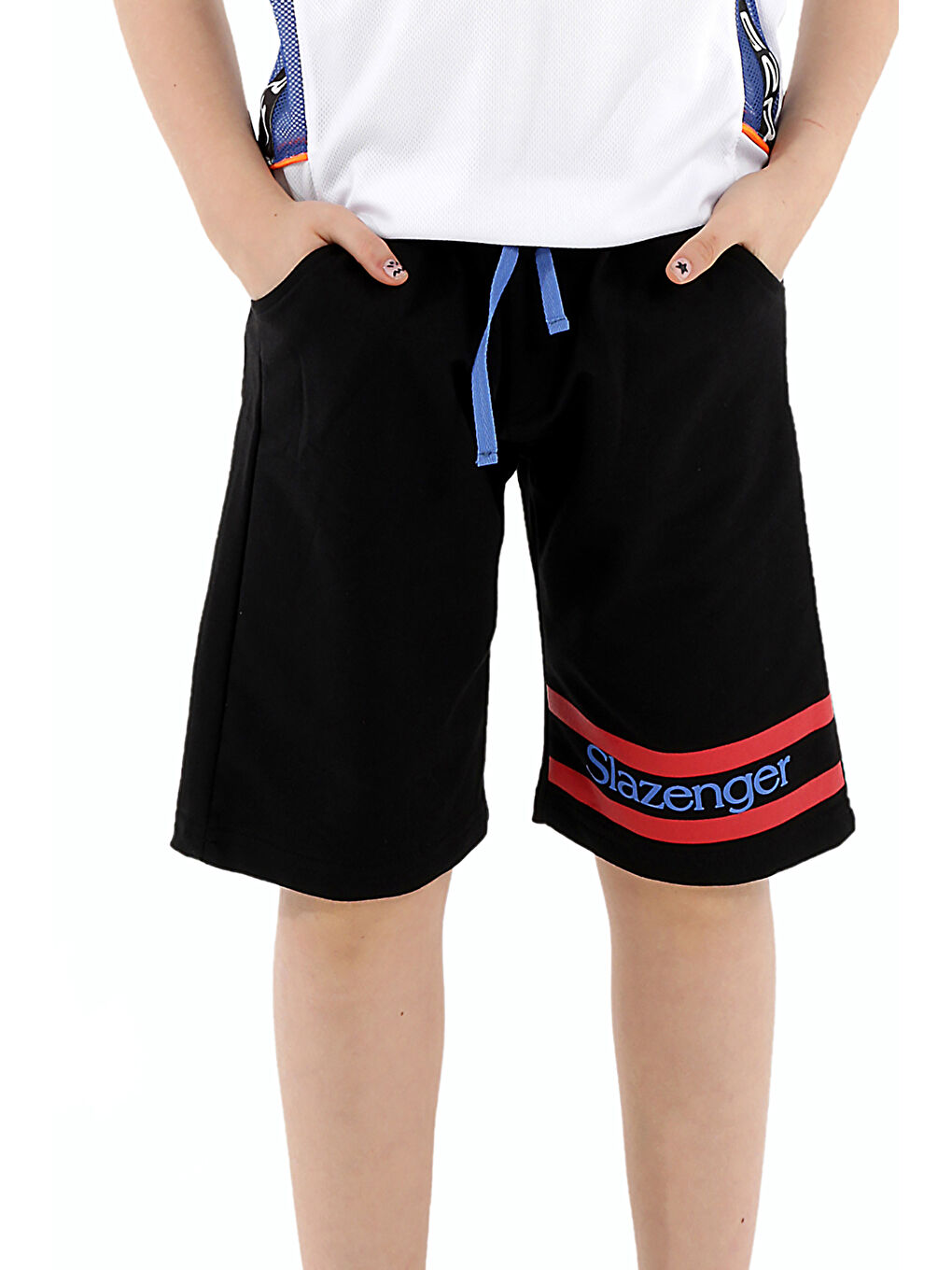 PAULIEN Erkek Çocuk Şort Siyah-1