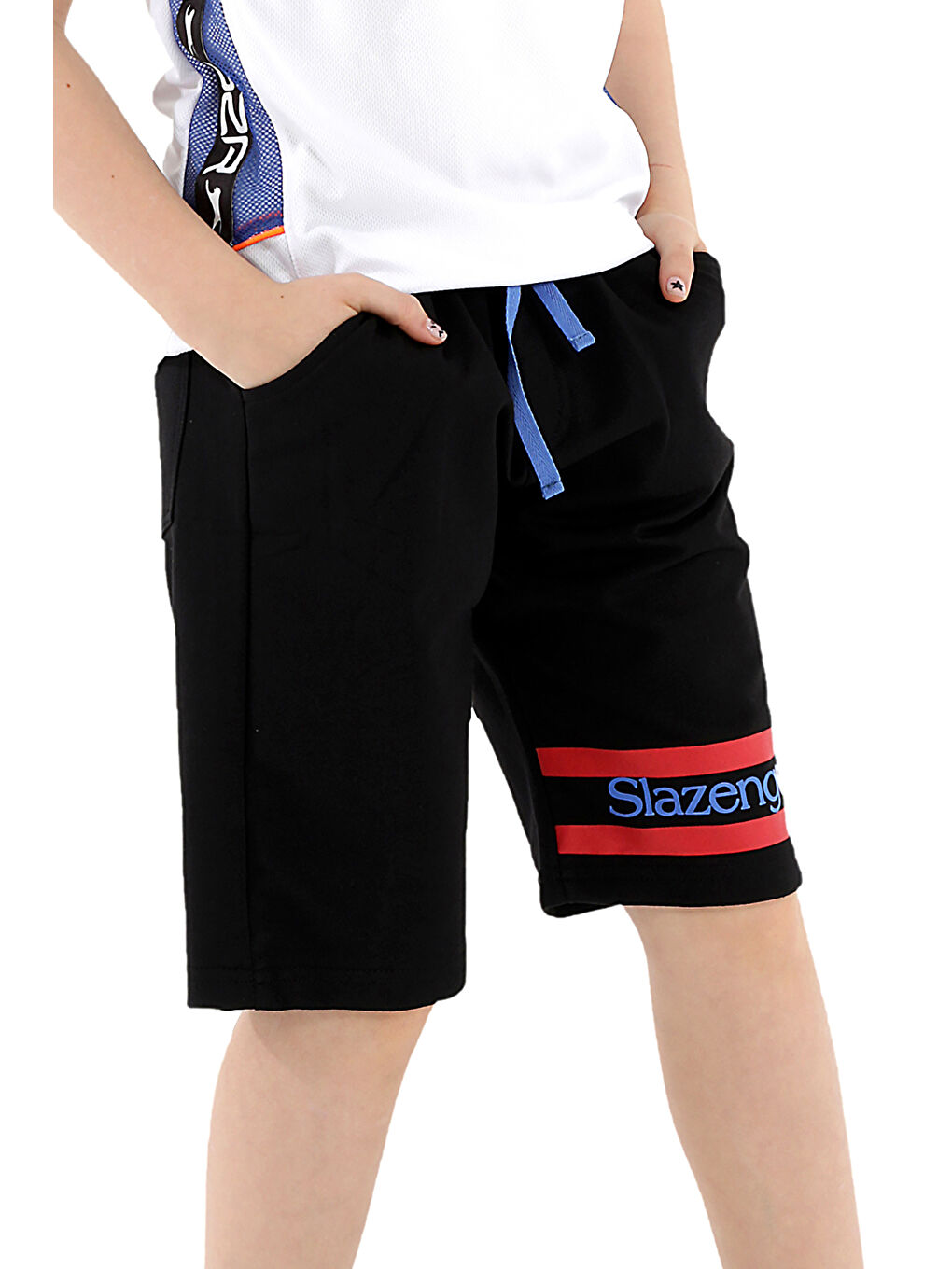 PAULIEN Erkek Çocuk Şort Siyah-2