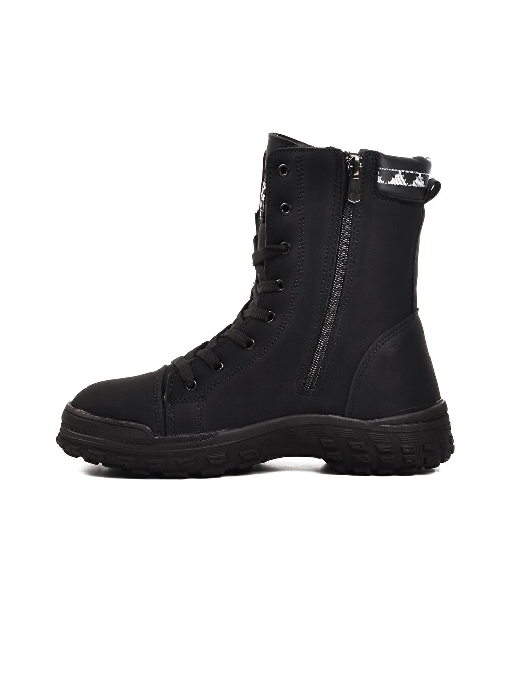 Lance Siyah Nubuk İçi Kürklü Kadın Bot-1