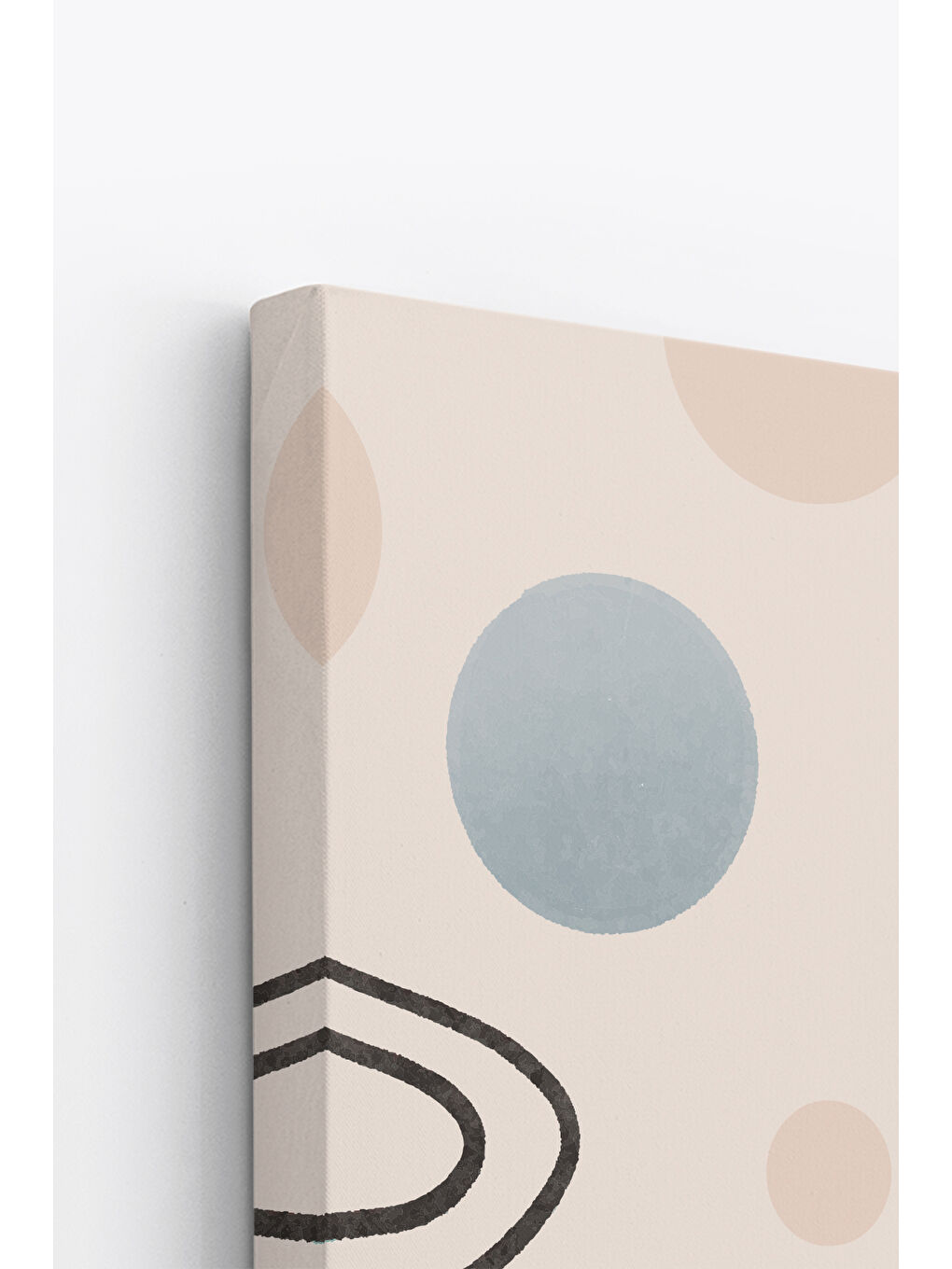 Beyaz Dekoratif 3 Parça Kanvas Tablo - 3CNVS1 - 30 x 40-4