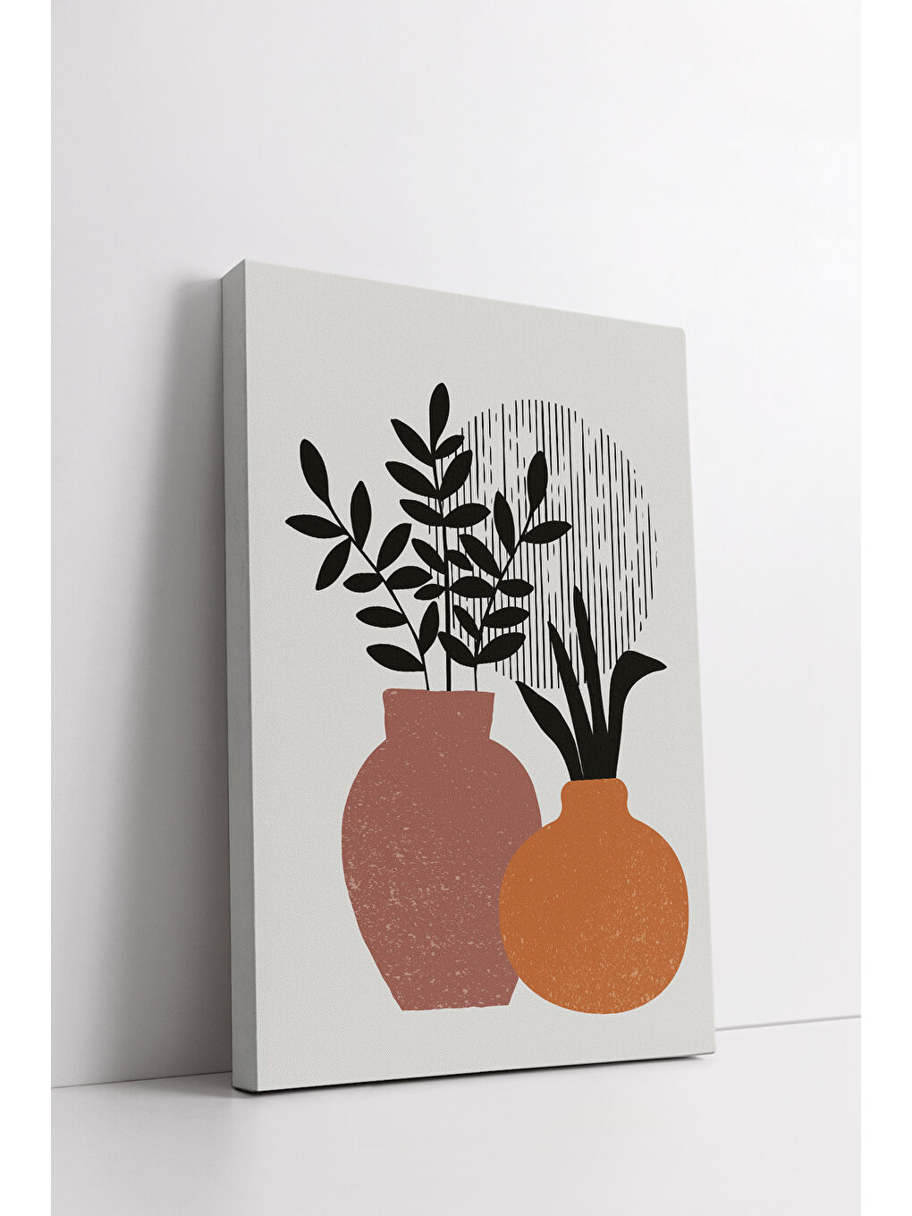 Beyaz Dekoratif 3 Parça Kanvas Tablo - 3CNVS16 - 20 x 30-1