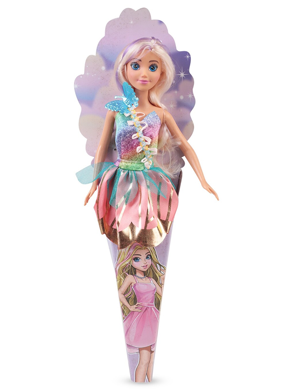 Seher Oyuncak Bebek 30 Cm - Sarı-1