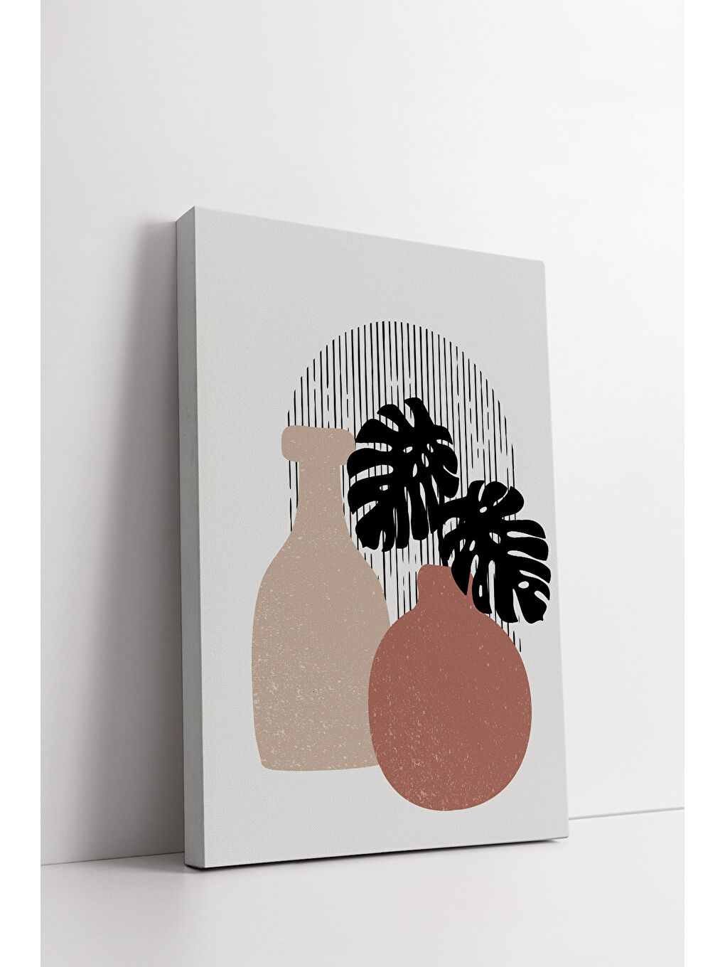 Beyaz Dekoratif 3 Parça Kanvas Tablo - 3CNVS16 - 30 x 40-3