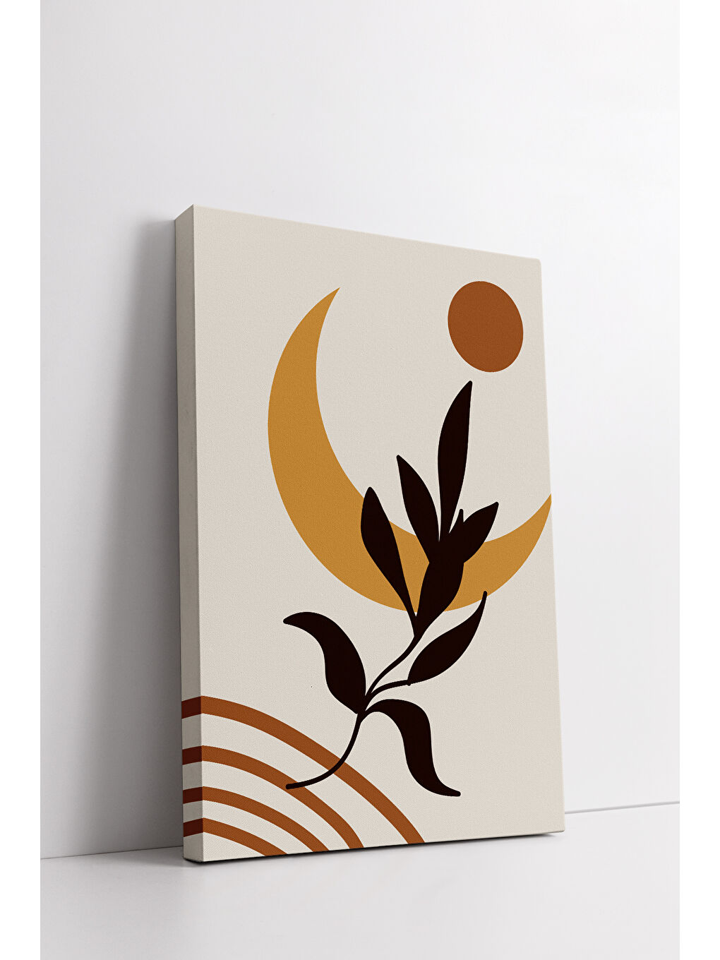 Beyaz Dekoratif 3 Parça Kanvas Tablo - 3CNVS17 - 50 x 70-1