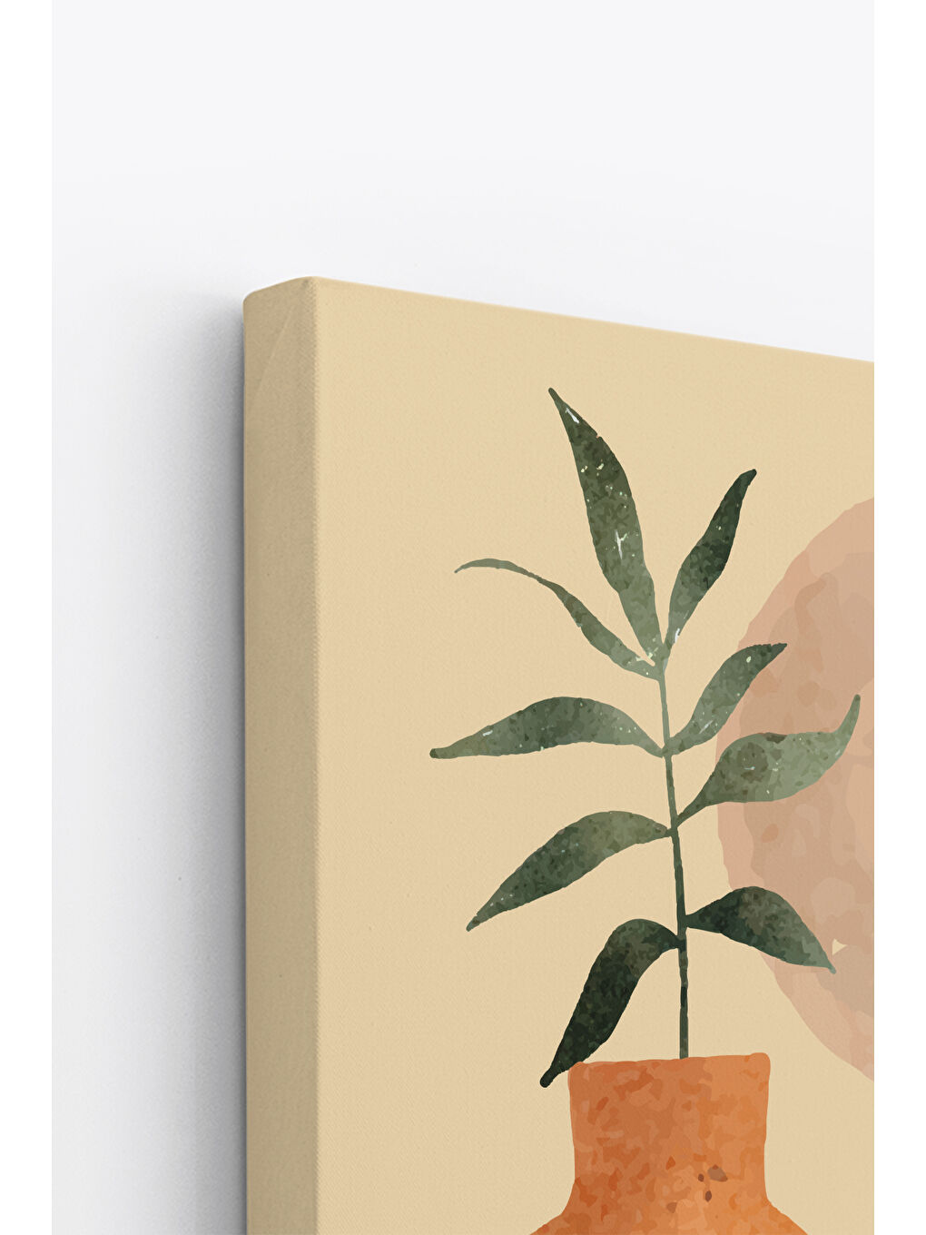 Beyaz Dekoratif 3 Parça Kanvas Tablo - 3CNVS19 - 30 x 40-4