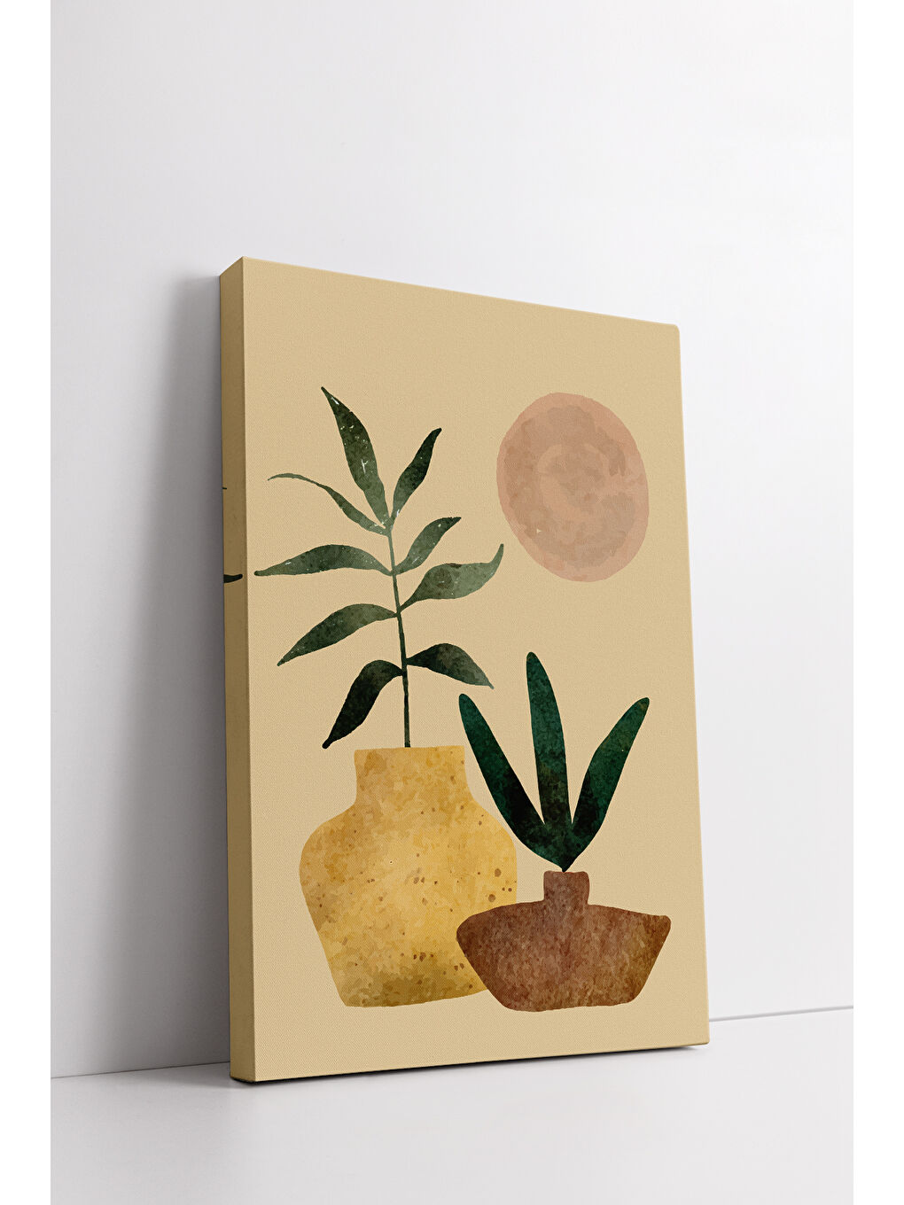 Beyaz Dekoratif 3 Parça Kanvas Tablo - 3CNVS19 - 40 x 60-3