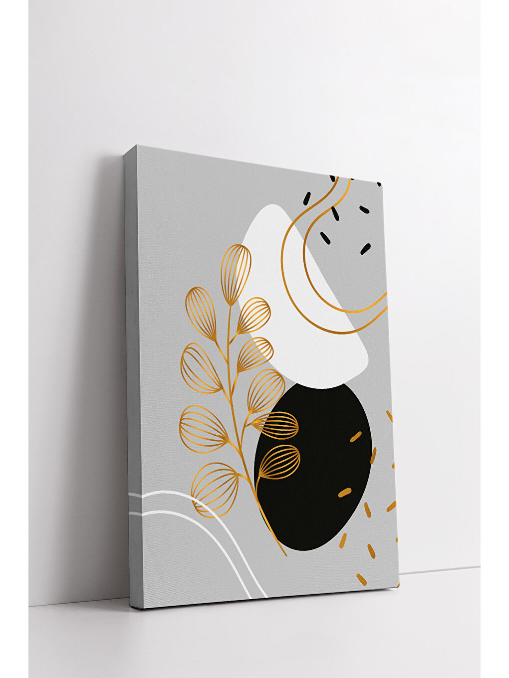 Beyaz Dekoratif 3 Parça Kanvas Tablo - 3CNVS3 - 30 x 40-3