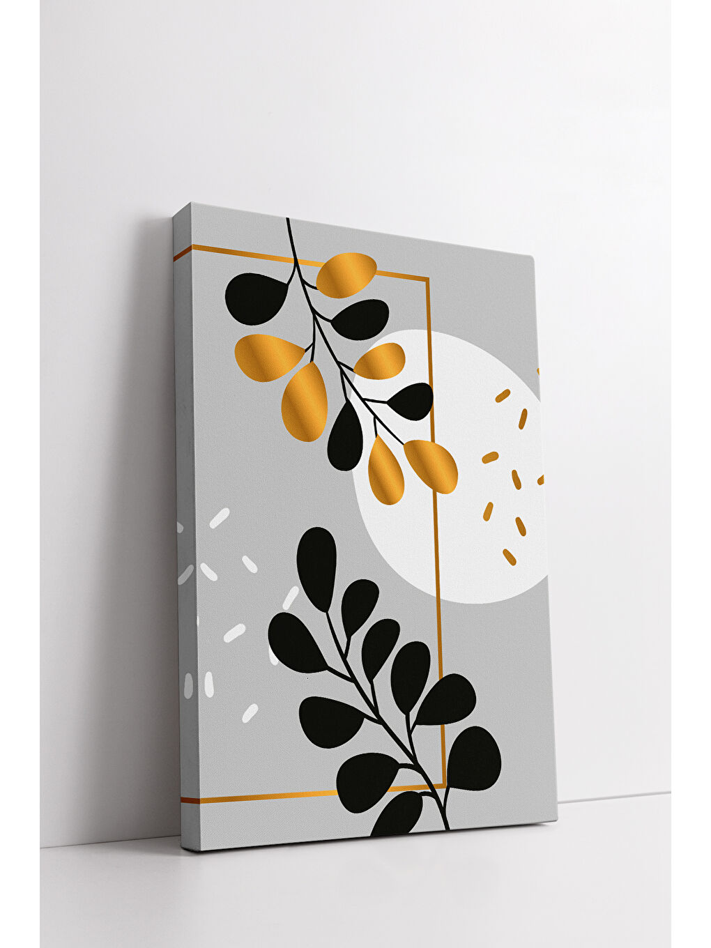 Beyaz Dekoratif 3 Parça Kanvas Tablo - 3CNVS3 - 50 x 70-1