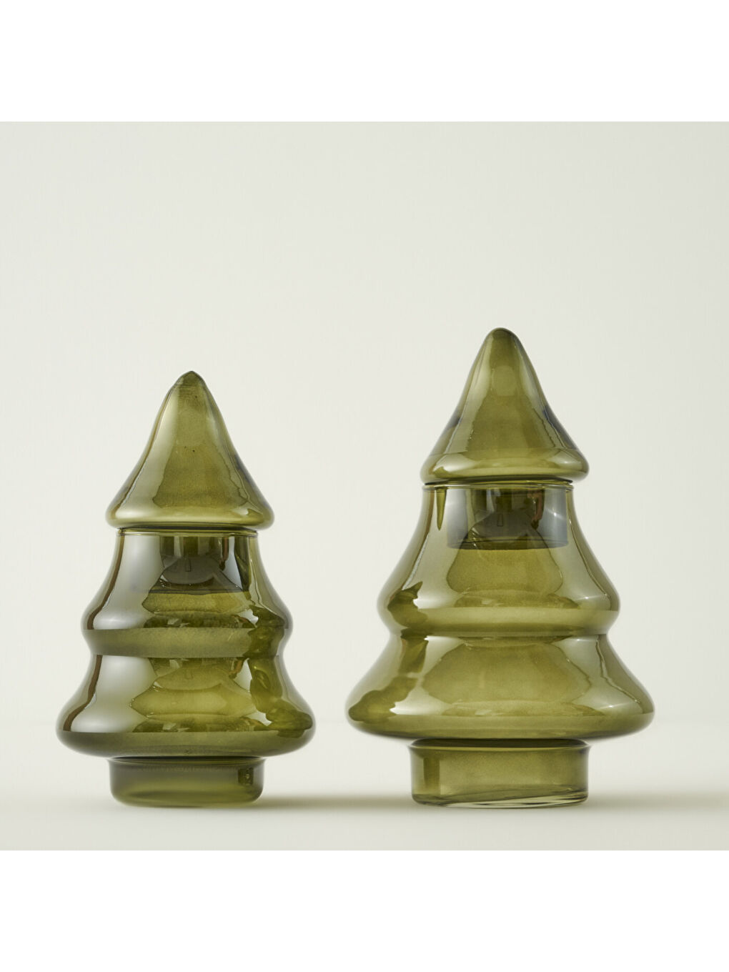 Pine Tree Yılbaşı Dekoratif Obje Koyu Yeşil (18x26 cm)-3