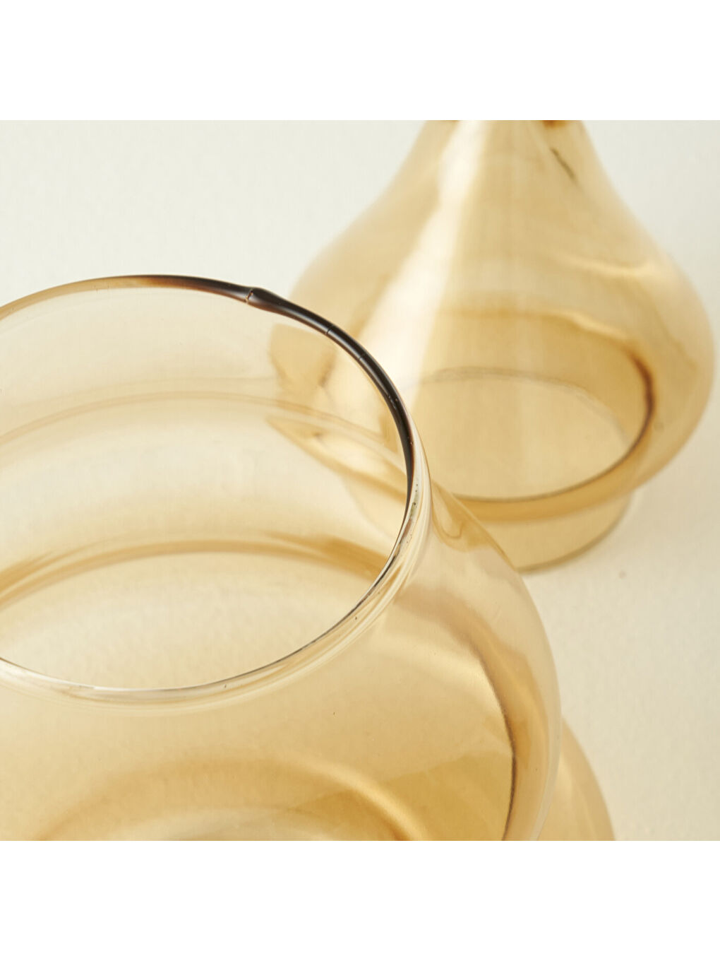 Turuncu Pine Tree Yılbaşı Dekoratif Obje Amber (18x26 cm)-1