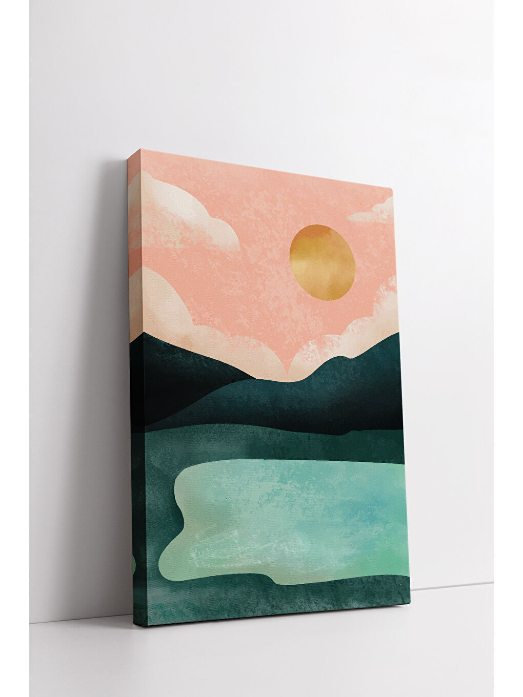 Beyaz Dekoratif 3 Parça Kanvas Tablo - 3CNVS5 - 40 x 60-1