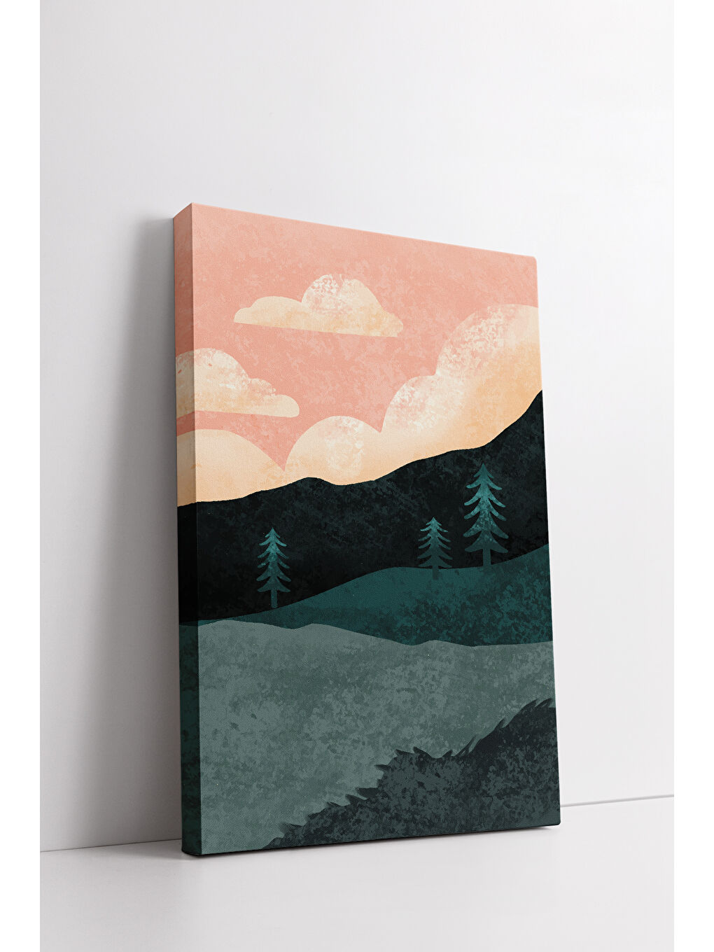 Beyaz Dekoratif 3 Parça Kanvas Tablo - 3CNVS5 - 40 x 60-3