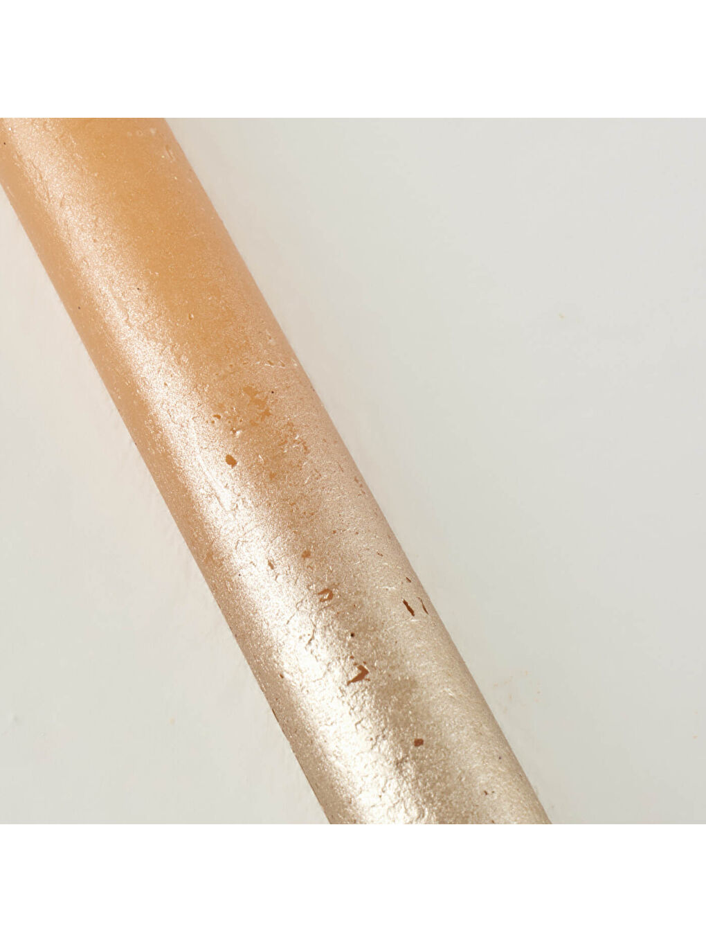 Pembe Clavel 2'li Şamdan Mum Somon (2x25 cm)-2