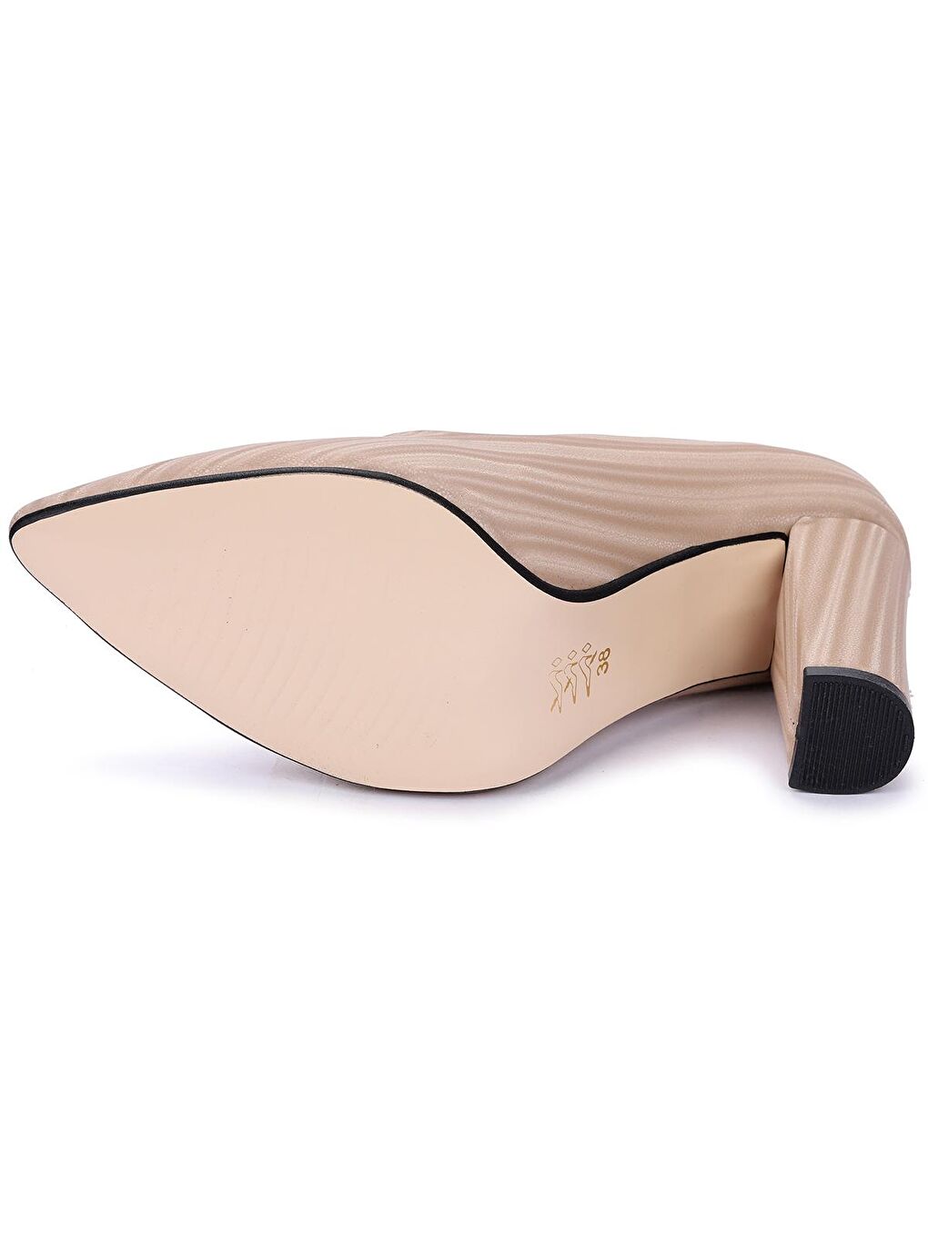 Bej 602.1110 Kadın 9 Cm Topuklu Ayakkabı Stiletto-5