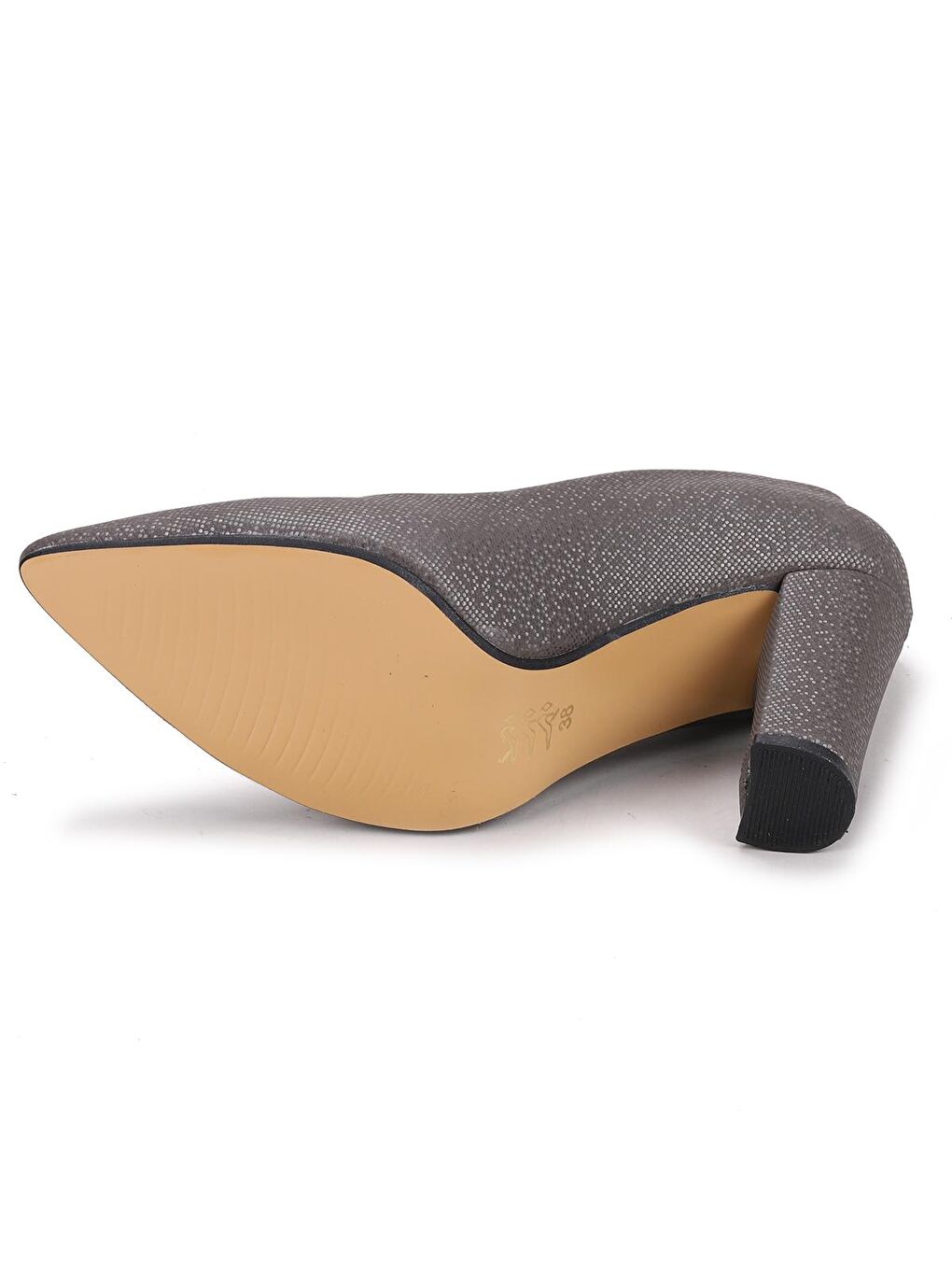 Bej Günlük 8 Cm Topuklu Kadın Ayakkabı 600.115 Mercan Kova-5