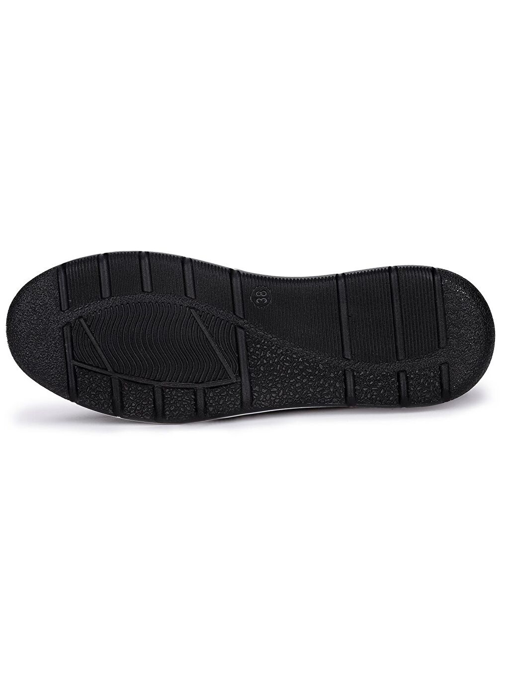 Siyah Kadın Günlük Babet Ayakkabı Cns 1022-5