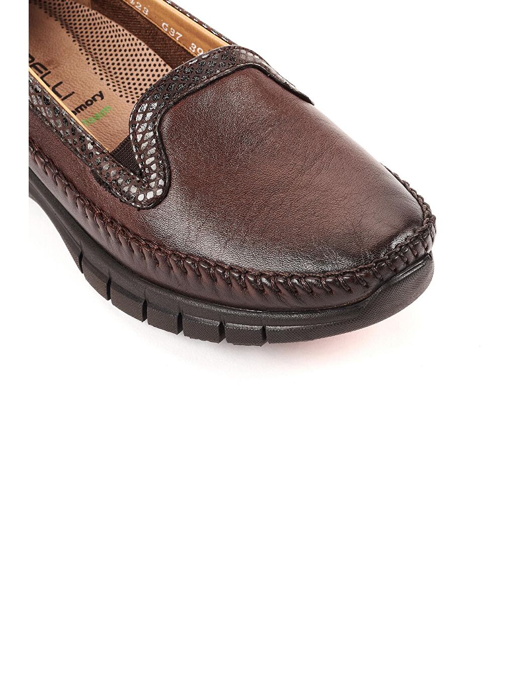 Kahverengi LADEN-G Comfort Kadın Ayakkabı Kahve-4